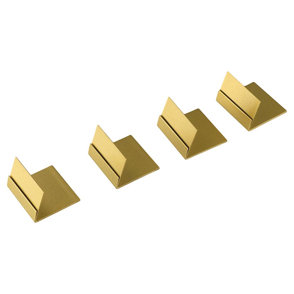 Table Number Gold - Stojaki na numery stołów Metalowe klipsy