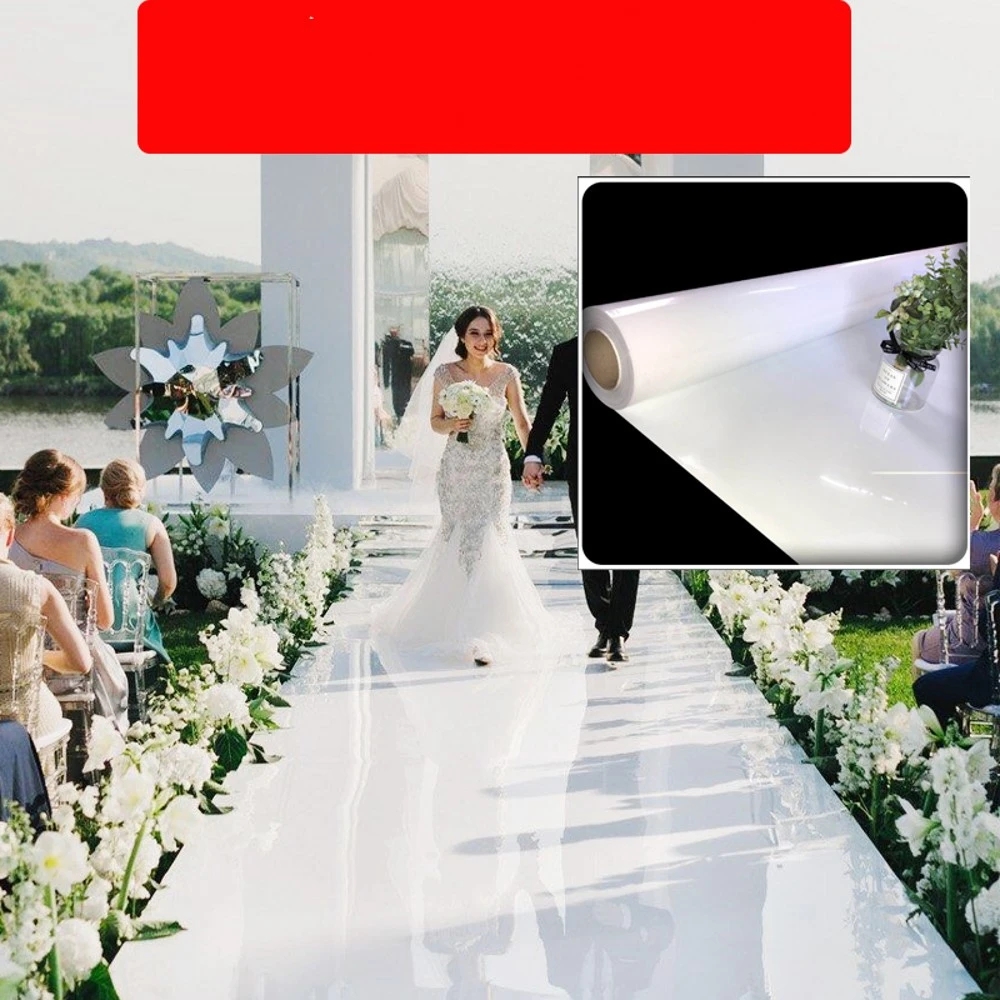 Ozdoby ślubne Lustrzany dywan  – Aisle Runner White recenzja i cena