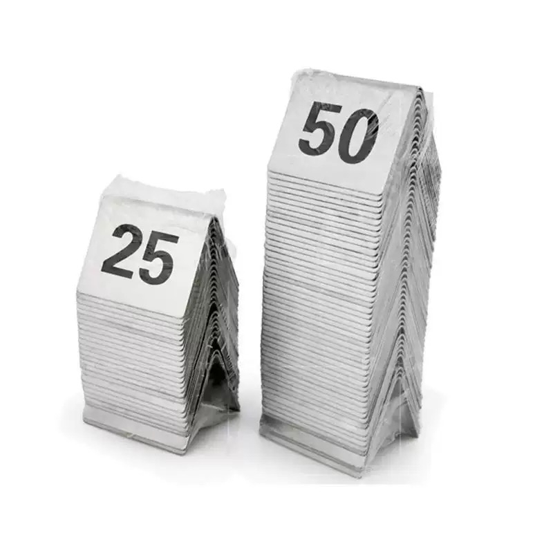 Dwustronne numery stołów ze st – Table Number Gold recenzja i cena