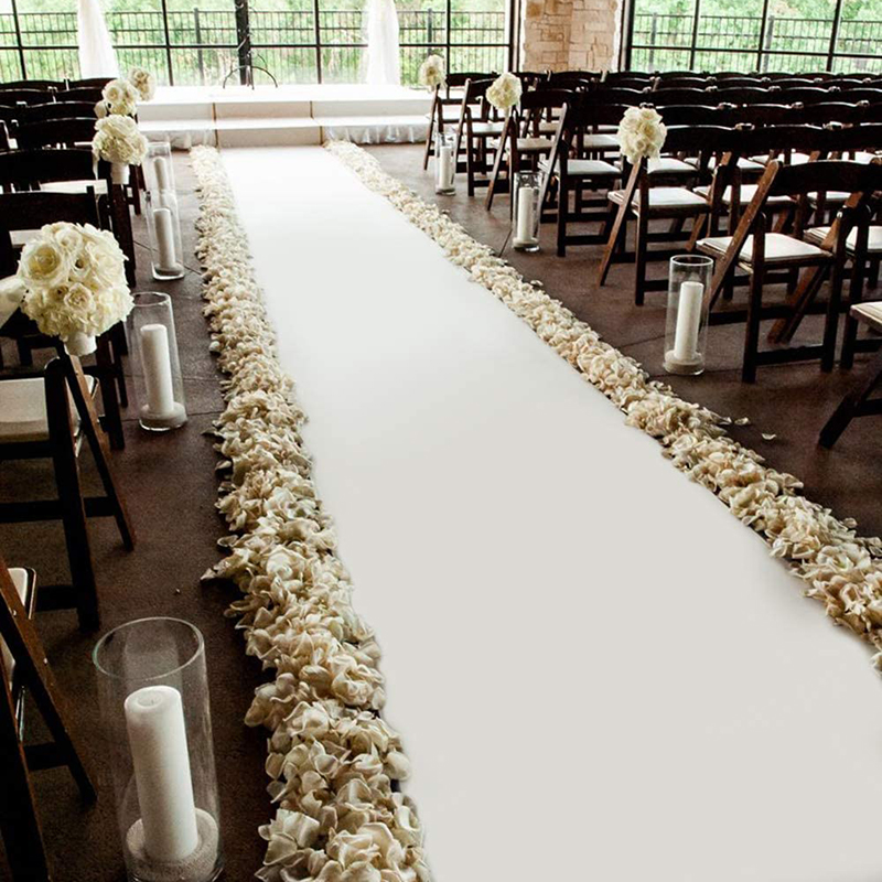 Ślubny ołtarz Runners Party ur – Aisle Runner White recenzja i cena