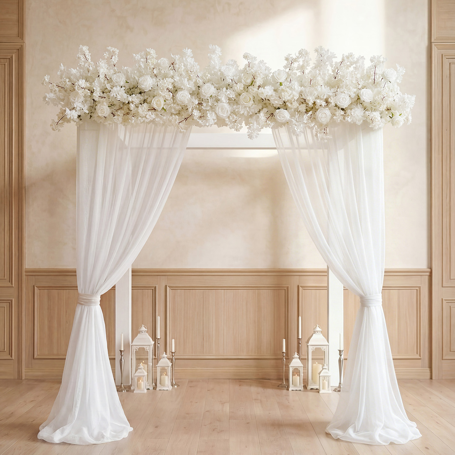 Dekoracje ślubne Uflower, sztu – Aisle Runner White recenzja i cena