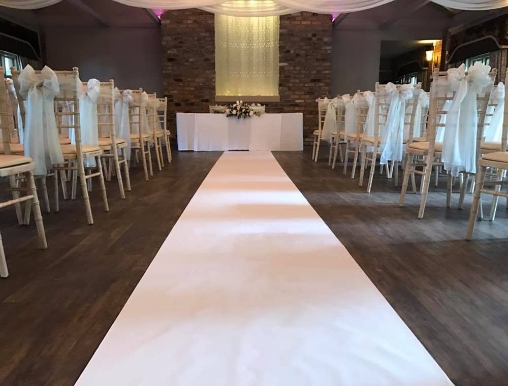 3M 6M 9M długości ślubny ołtar – Aisle Runner White recenzja i cena