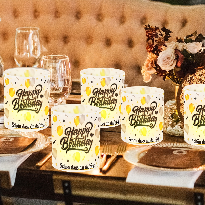 6 szt. Czarno-złote abażury do – Table Number Gold recenzja i cena